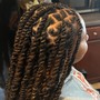 Passion/ Marley twist over locs