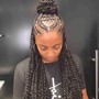 Comb Twist on short hair