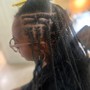 Micro locs past shoulder