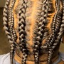 Men’s braids straight backs