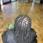 Medium Knotless Braids (waist length)