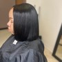 Blunt cut Quickweave