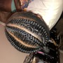 Large Knotless Braids