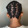 Goddess Feed In Braided Ponytail