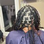 Médium knotless braids