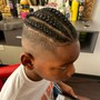 Kid's cornrows