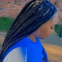 Medium Knotless Braids