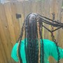 medium Knotless braids