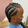 Braids for kids w/hair added