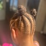 2 french braids