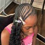 Sleek ponytail