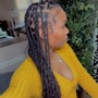 Small knotless braids