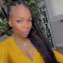 Small knotless braids