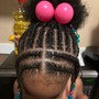 Large Knotless Braids