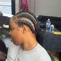 Kid's stitch ponytail