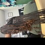 Small knotless braids