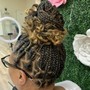 Natural Style Bantu knots