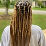 Large Knotless Braids