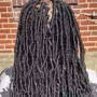 Large Traditional Box Braids