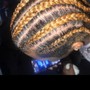 6-8 cornrows