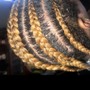 6-8 cornrows