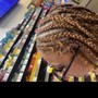 Medium goddess box Braids