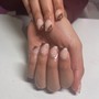 Acrylic Full Set Nails - Medium/Long length