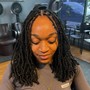 Distressed Locs Retouch