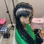 6 to 8 Feed In Braids