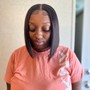 Closure wig install