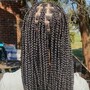 Large Knotless Braids