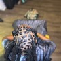 Dreadlocks retwist shoulder length