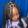 Kid's knotless Box Braids/regular Boxbraids