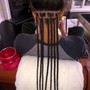 Knotless Braids (small butt length)