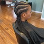 Small Knotless Braids