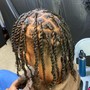 Natural hair twist