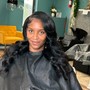 Closure wig install