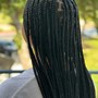 Small knotless Braids