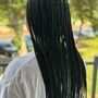 XSmall knotless Braids