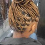 Knotless Medium Braids