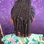 Adult Knotless Braids Small