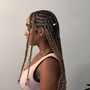 Medium Knotless Boho Braids