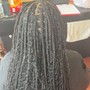 Medium Knotless Boho Braids