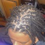 Starter Micro Locs Twist Method Natural Hair (6” to 10” Hair)