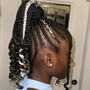 Kid's updo style