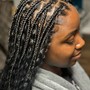 Men’s Individual Braids above shoulder