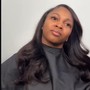 Shampoo Cut and Style (relaxed hair)