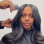 Shampoo Style (relaxed hair)