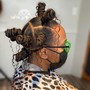 Boho Bantu Knots