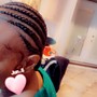 Small Cornrows/Freestyle Cornrows